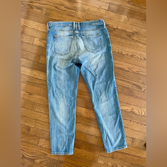 Current Elliott “The Fling” Distressed Jeans w Embellished Pockets! Size 29 - Picture 4 of 6